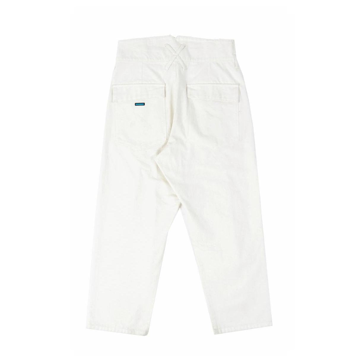 MUZE TURQUOISE LABEL - BONTAN DENIM SLACKS (WHITE)