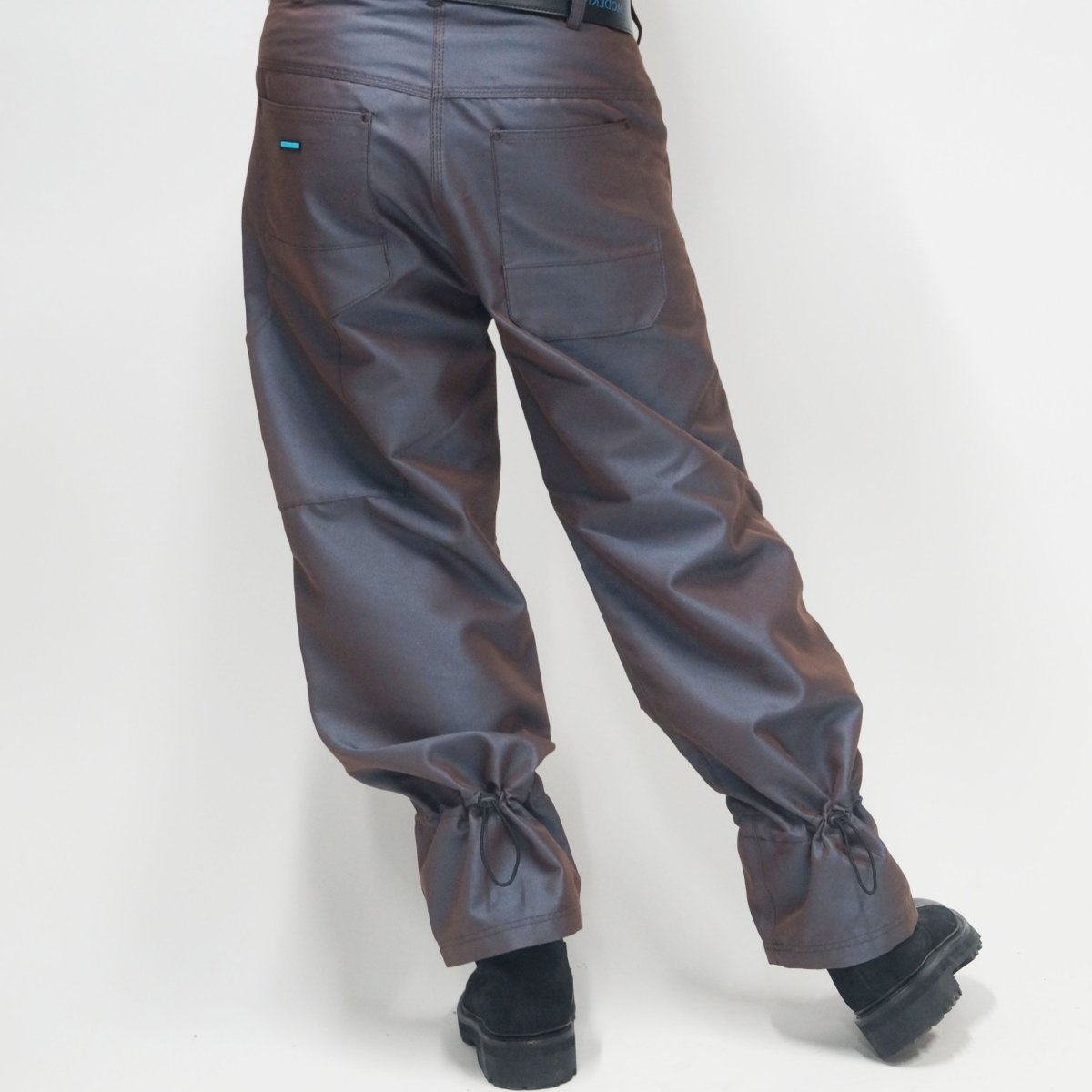 MUZE TURQUOISE LABEL-MUZE×FUN DOUBLE KNEE PAINTER PANTS(BROWN)