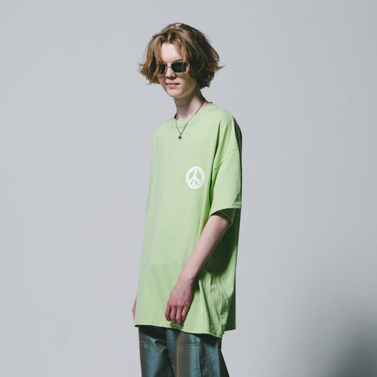 MUZE BLACK LABEL - 22SS PEACE TEE (PISTACHIO)ミューズ  ピースTシャツ