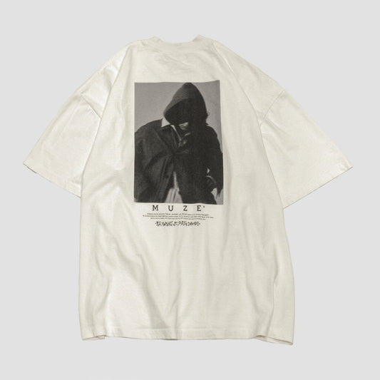 MUZE BLACK LABEL - 22SS PHOTO TEE (OFF WHITE) ミューズ 2022年春夏コレクション フォトTシャツ