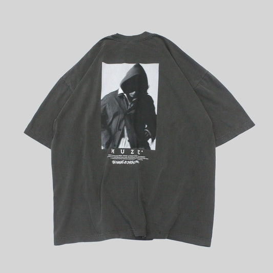 MUZE BLACK LABEL - 22SS PHOTO TEE (VINTAGE BLACK) ミューズ 2022年春夏コレクション フォトTシャツ