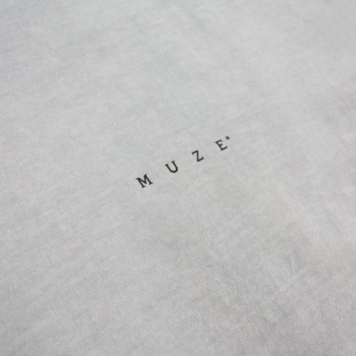 MUZE BLACK LABEL - 22SS PHOTO TEE (SILVER) ミューズ 2022年春夏コレクション フォトTシャツ