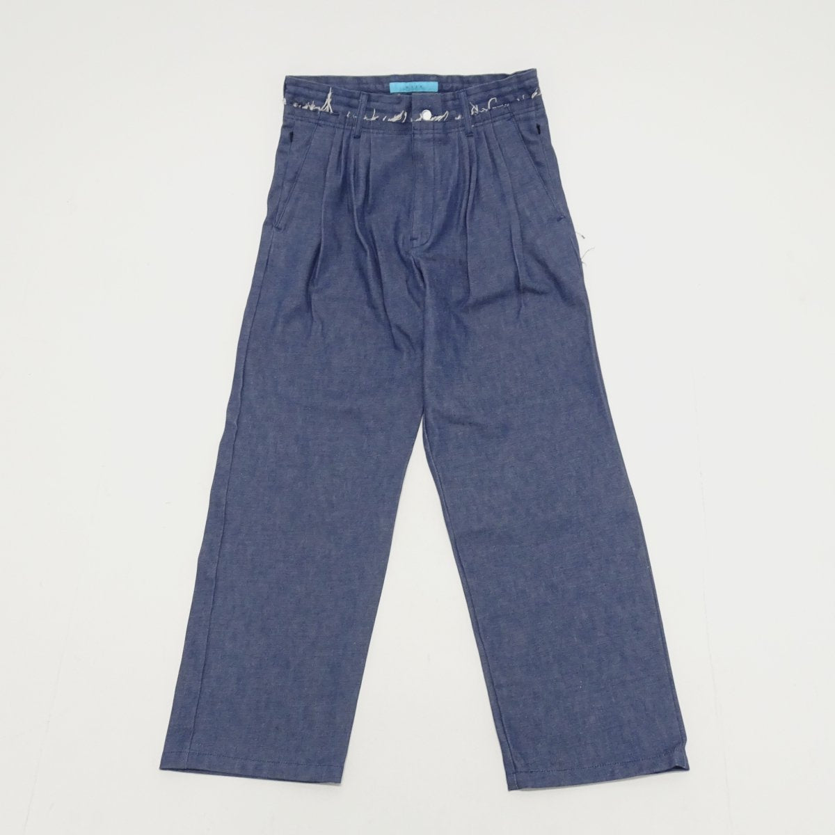 MUZE TURQUOISE LABEL - CIRCUIT WIDE DENIM TROUSERS(INDIGO) ミューズ デニム トラウザー インディゴ