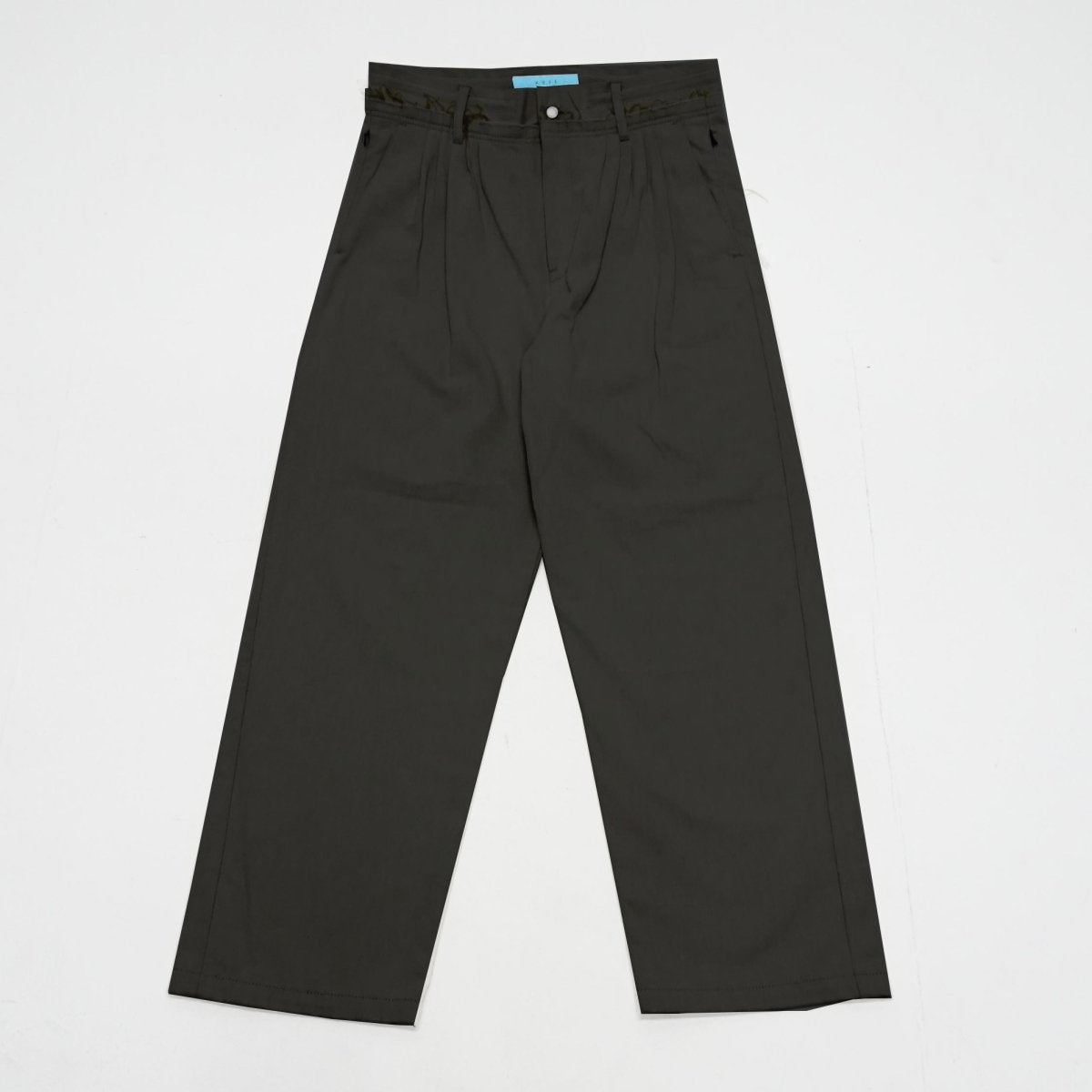 MUZE TURQUOISE LABEL - CIRCUIT WIDE DENIM TROUSERS(BLACK) ミューズ デニム トラウ –  MUZE TOKYO