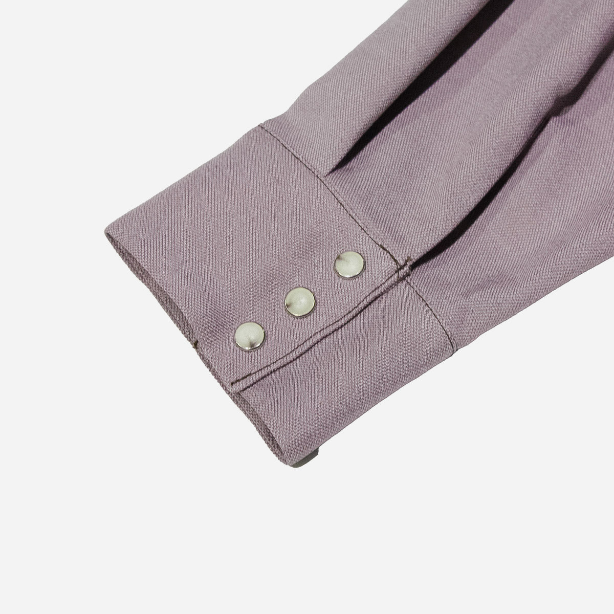 FACCIES - Wt Mix Dry Twill Sh (PURPLE) ファッチーズ ツイルシャツジャケット パープル