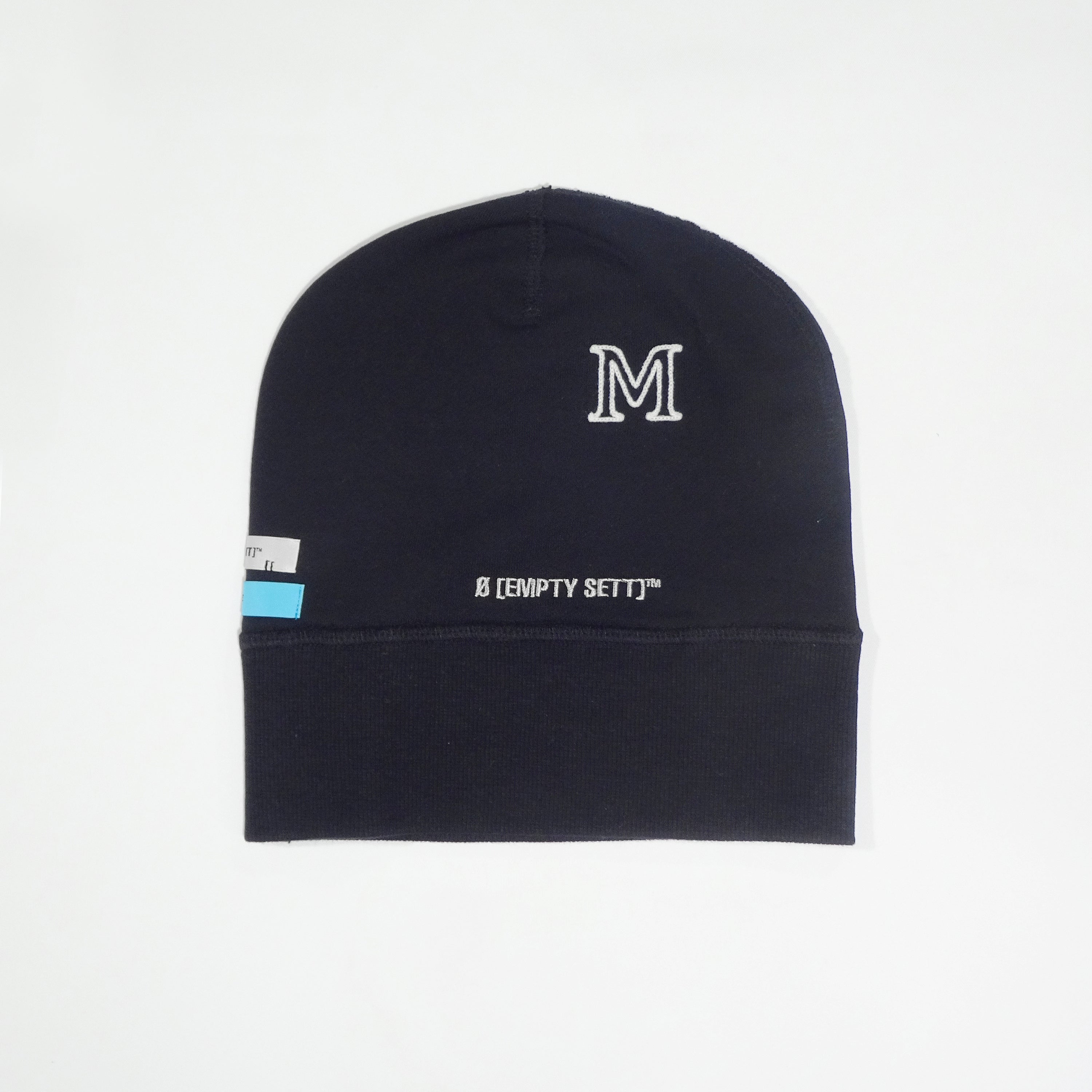 MUZE TURQUOISE LABEL× Ø【EMPTY SETT】™️ - LOGO EMBROIDERY CAP