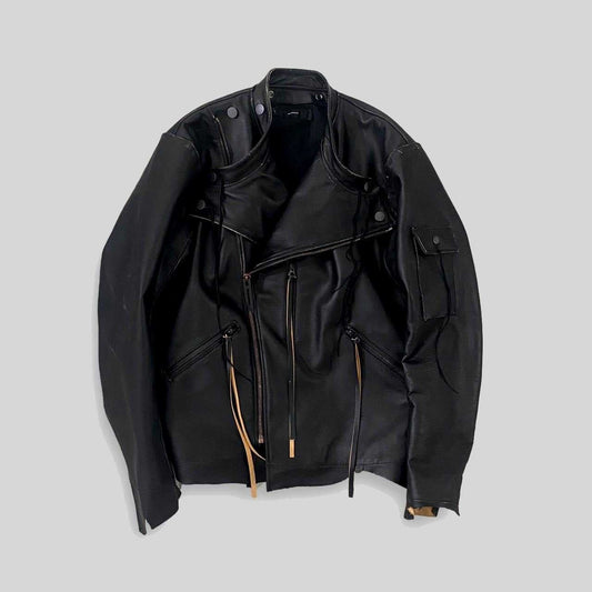 MINUS - AVIATION RIDERS JACKET (TIMELESS COLLECTION) マイナス レザー ライダース ジャケット