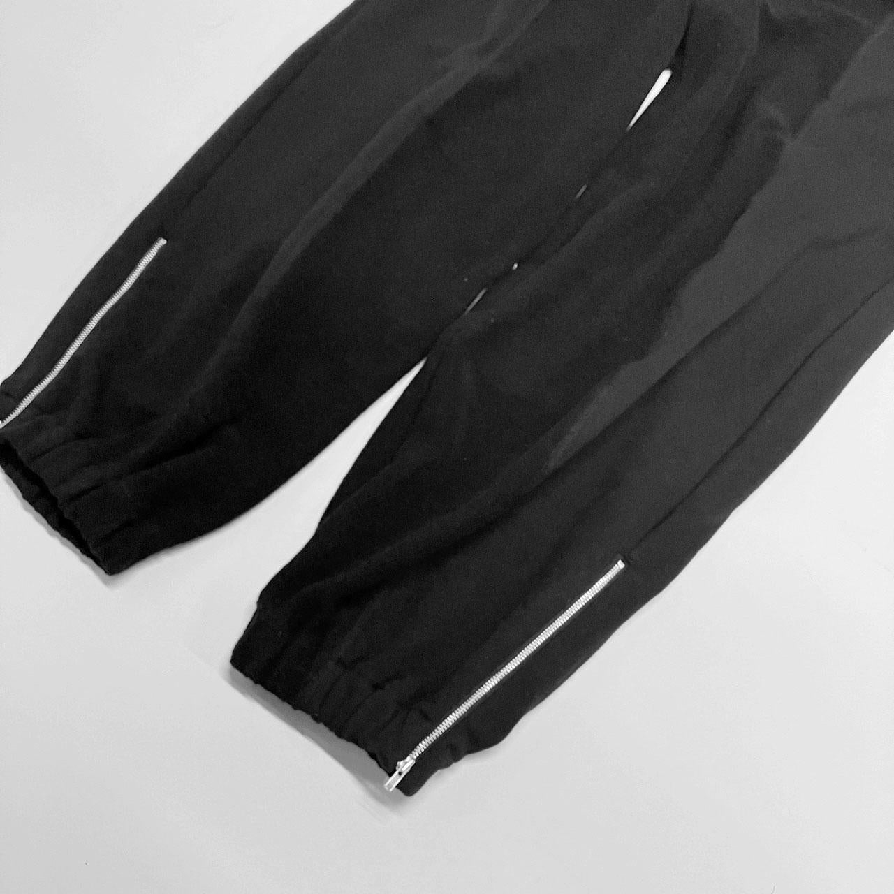 MUZE TURQUOISE LABEL - CIRCUIT RELAXED FIT SWEAT TROUSERS(BLACK) ミューズ リラックス スウェット トラウザーズ ブラック