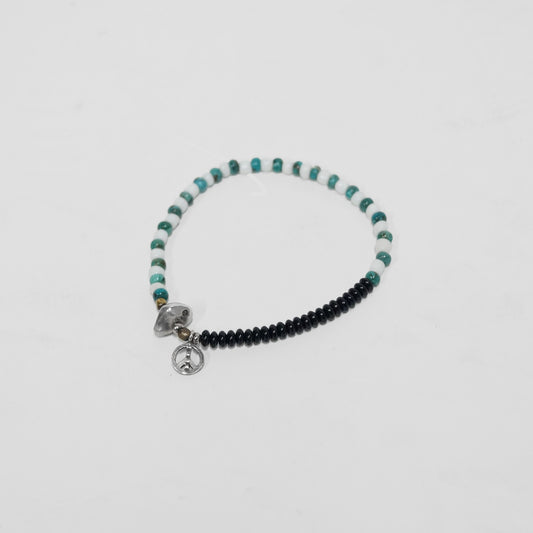 MUZE TURQUOISE LABEL×Sunku-PEACE TURQUOISE BRACELET(TURQUOISE)