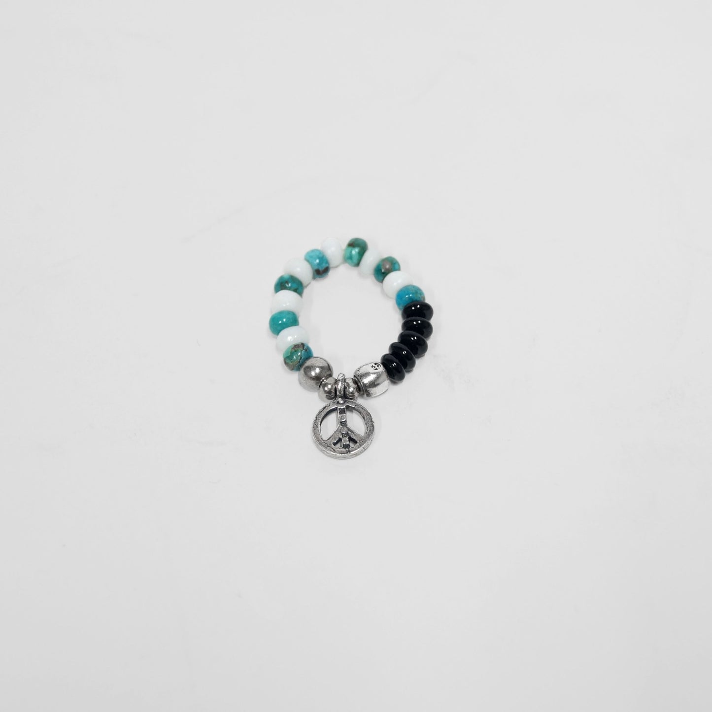 MUZE TURQUOISE LABEL×Sunku-PEACE TURQUOISE RING(TURQUOISE)