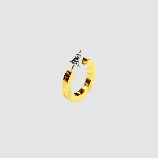 MUZE ミューズ 【GOLDEN RATIO EARRINGS(SV925)】ゴールデン レイシォウ イアリング(GOLD)