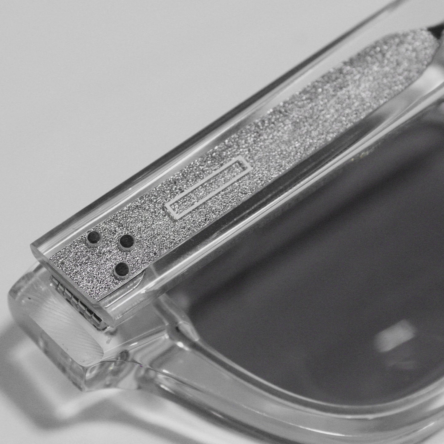 MUZE TURQUOISE LABEL ミューズ ターコイズ レーベル 【Cat Eye Sunglasses produced by INARI】キャットアイ サングラス プロデュースド バイ イナリ（クリア×ブルー）